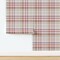 Cottagecore Farmhouse Rustic Plaid Purple Autumn Thanksgiving Earth Tones Classic Traditional Cabincore Cozy Cabin Camping Fall Decor Modern Custom Removable Wallpaper by Spoonflower Peel & Stick Wallpaper 2FT Wide